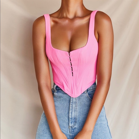 House of cb pink corset Clearance